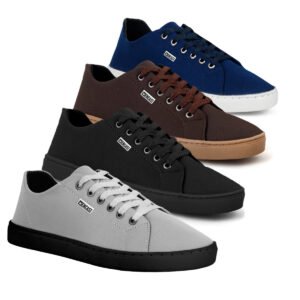 KIT 4 Pares de Tênis Masculino Casual
